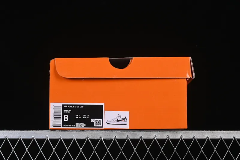 All categories Nk Air Force 1 Air Force series Nk Air Force 1 Low Air Force low top Nike Air Force 1'07 Low LV co-branded printed beige black and red Air Force 1 low-top casual sneakers MZ9588-812